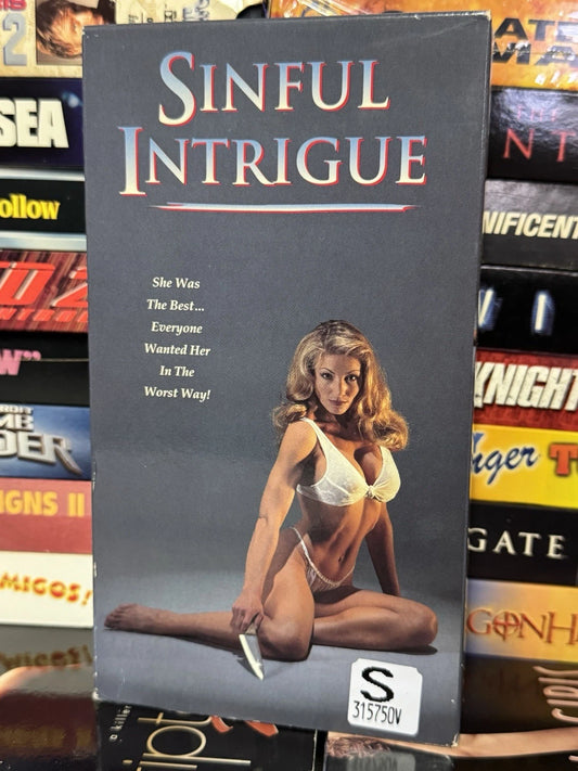 Sinful Intrigue - PM Entertainment VHS Used