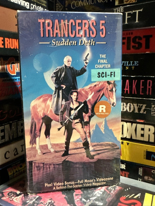 Trancers 5: Sudden Deth – Full Moon VHS Used