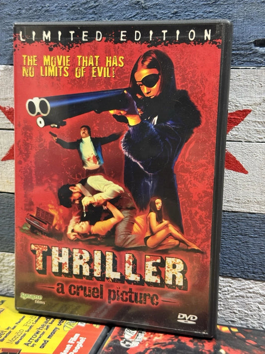 Thriller: A Cruel Picture  – Synapse Films Limited Edition DVD Used