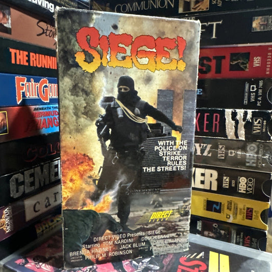 Siege! 1983 - Direct Video VHS Used