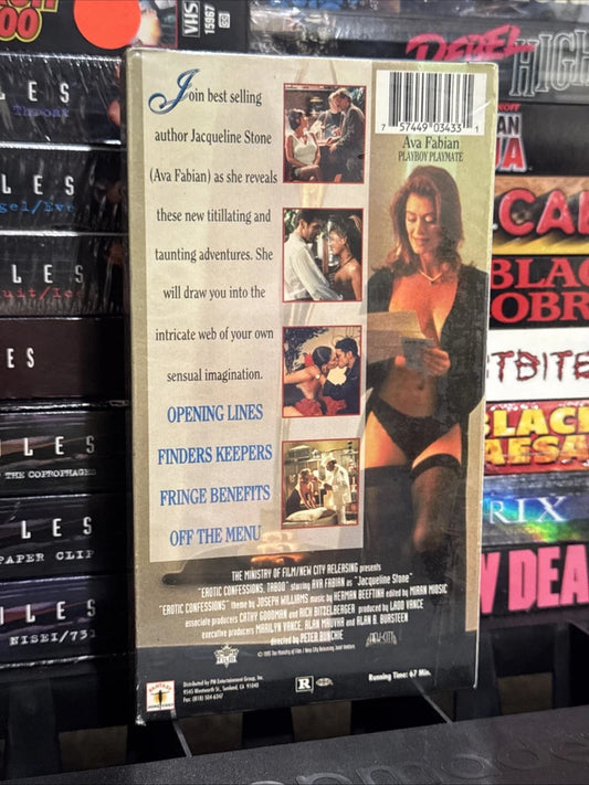 Erotic Confessions : Taboo VHS - New