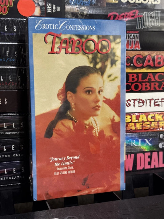 Erotic Confessions : Taboo VHS - New